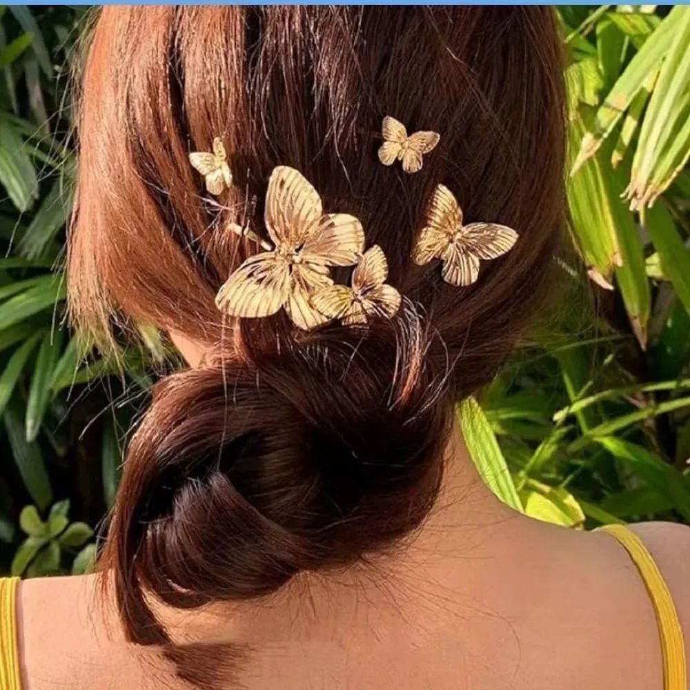 Butterfly hair pin M1120